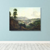 ノルウェーのソーミル， 1827 キャンバスプリント (インサイチュ (ウッドフロア))