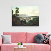 ノルウェーのソーミル， 1827 キャンバスプリント (インサイチュ (リビング))