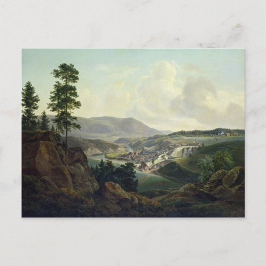 ノルウェーのソーミル， 1827 ポストカード (正面)