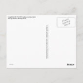 ノルウェーのディーゼル車のコンテナ列車 ポストカード (裏面)