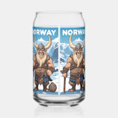 ノルウェーのトロル ガラス缶 (左)