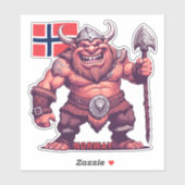 ノルウェーのトロル シール (シート)