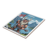 ノルウェーのトロル タイル (側面)