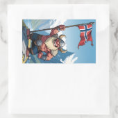 ノルウェーのトロル 長方形シール (バッグ)