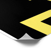 ノルウェーのノルウェー警察サービスのバッジ ポスター (角)