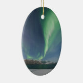 ノルウェーのノーザンライト セラミックオーナメント (右)