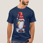 ノルウェーのノームがホット・トディーを手に Tシャツ (正面)