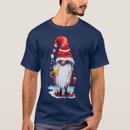 ノルウェーのノームがホット・トディーを手に Tシャツ
