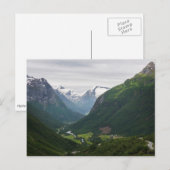 ノルウェーのハガキのヘル・バレー ポストカード (正面/裏面)