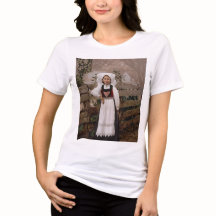 ノルウェーのハードアンガー出身の少女