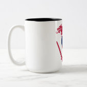 ノルウェーのバイキング ツートーンマグカップ (左)