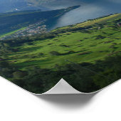 ノルウェーのフィヨルドのポスター ポスター (角)