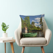 ノルウェーのフィヨルドの緑のボート クッション (椅子)