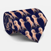 ノルウェーのフィヨルドの馬のタイの青の養育 ネクタイ (ロール)