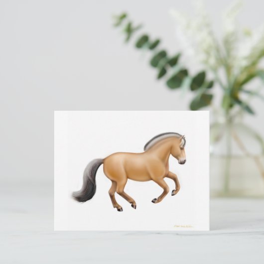 ノルウェーのフィヨルドの馬の招待状 招待状 (スタンド正面)