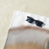 ノルウェーのフィヨルドの馬の芸術のビーチタオル ビーチタオル (インサイチュ)