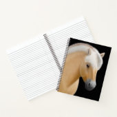 ノルウェーのフィヨルドホース8.5 x 11スパイラルノート ノートブック (内部)