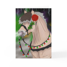 ノルウェーのフィヨルド馬クリスマススタリオンクリスマス