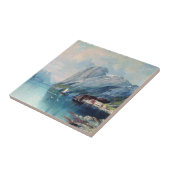 ノルウェーのフィヨルド – Lev Lagorioのアートワーク タイル (側面)