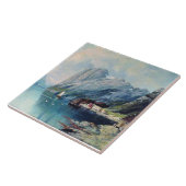 ノルウェーのフィヨ絵画ルド、レヴ・ラゴリオ タイル (側面)