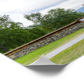 ノルウェーのポスター、ロムにあるステーブ教会 ポスター (角)