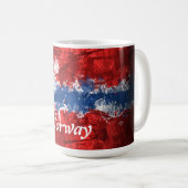 ノルウェーのマグ コーヒーマグカップ (正面右)