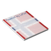 ノルウェーのマザーボードテーマ ノートパッド (アングル)