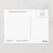 ノルウェーのマトリョーシカ葉書 ポストカード (裏面)