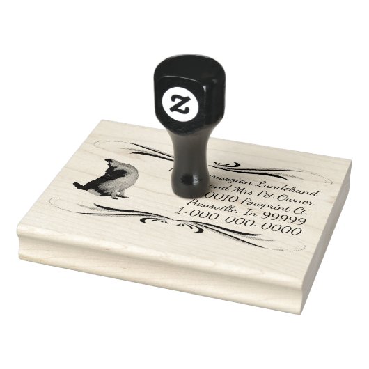 ノルウェーのランデフンスクライグリーデザイン ラバースタンプ (スタンプ)