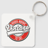 ノルウェーのロゴ キーホルダー (裏面)