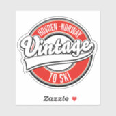 ノルウェーのロゴ シール (シート)