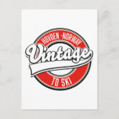 ノルウェーのロゴ ポストカード (正面)