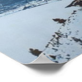 ノルウェーのヴィンテージ旅行 ポスター (角)