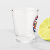 ノルウェーの公式ドリンクチーム ショットグラス (左)