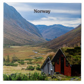 ノルウェーの写真 タイル (正面)