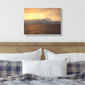 ノルウェーの冬海岸 キャンバスプリント (インサイチュ (寝室))