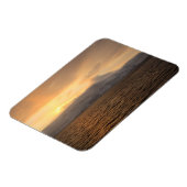 ノルウェーの冬海岸 マグネット (左側)