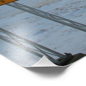 ノルウェーの冬 フォトプリント            (角)