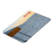 ノルウェーの冬 マグネット (左側)