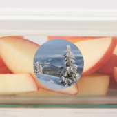 ノルウェーの冬 ラベル (貼付)