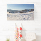 ノルウェーの冬 横断幕 (インサイチュ)