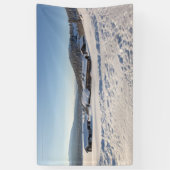 ノルウェーの冬 横断幕 (縦)