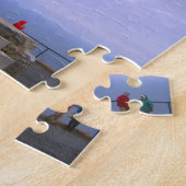 ノルウェーの北岬、地球の記号 ジグソーパズル (側面)