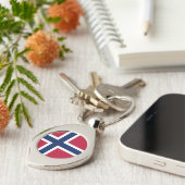 ノルウェーの国旗 キーホルダー (側面)