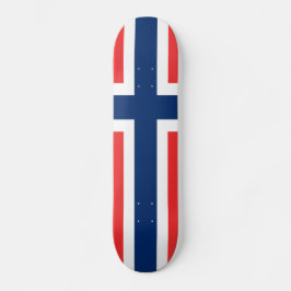 ノルウェーの国旗 スケートボード