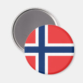 ノルウェーの国旗 マグネット (正面/裏面)