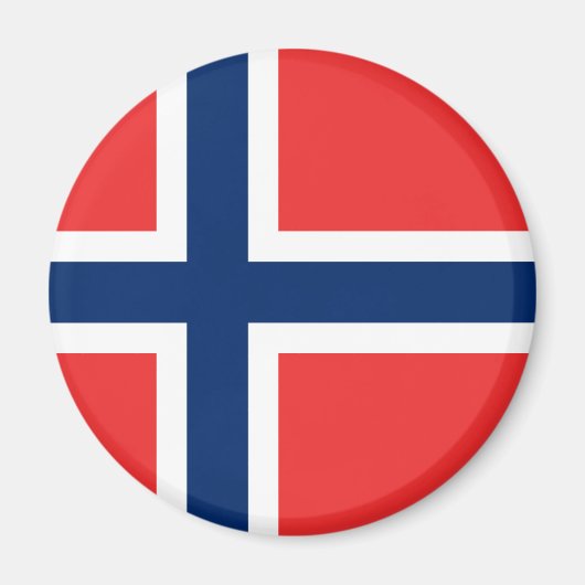 ノルウェーの国旗 マグネット (正面)