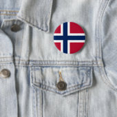 ノルウェーの国旗 缶バッジ (インサイチュ)