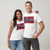 ノルウェーの国旗 Tシャツ (ユニセックス)