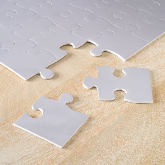 ノルウェーの墓地が付いている横木教会 ジグソーパズル (側面)